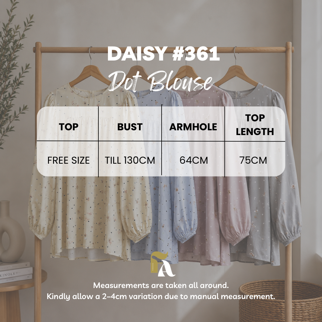 Daisy Dot Blouse
