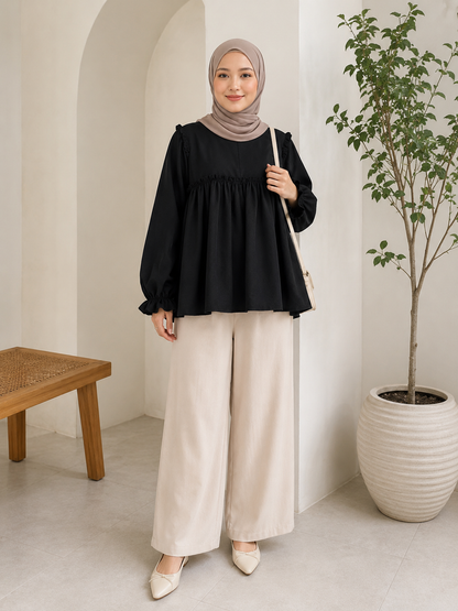 Hazel Ruffle Top