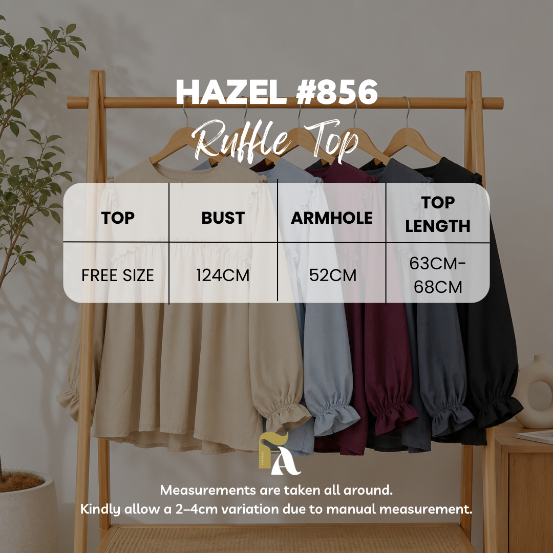 Hazel Ruffle Top