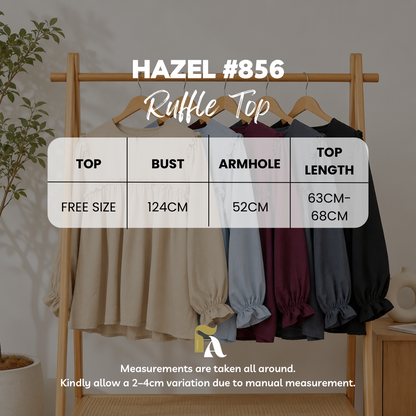 Hazel Ruffle Top