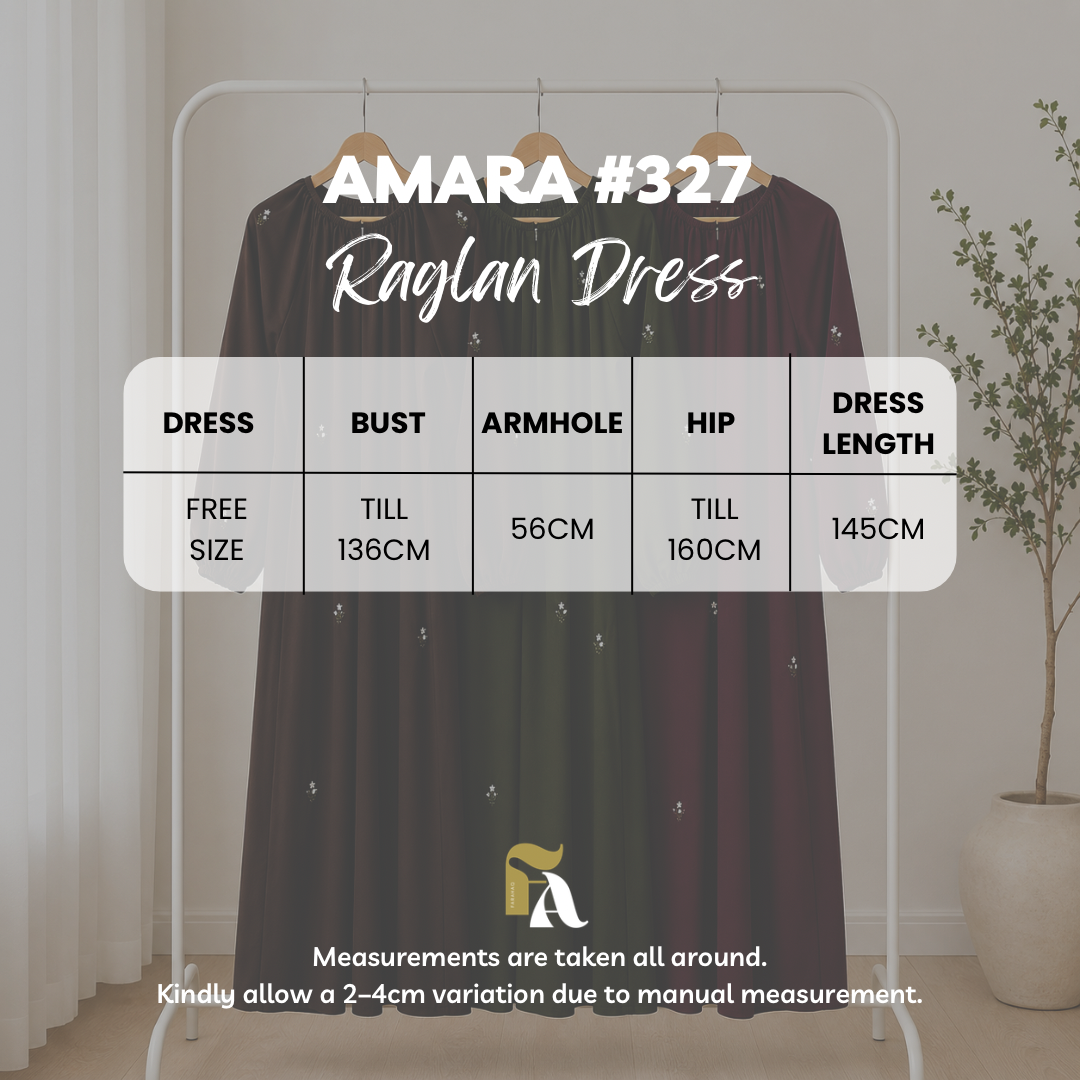 Amara Raglan Dress