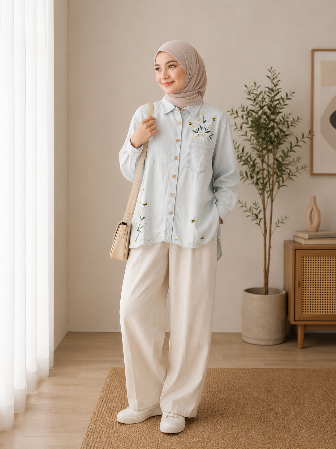 Honeybee Denim Shirt
