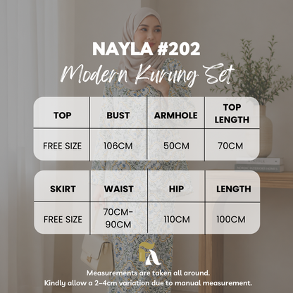 Nayla Modern Kurung Set